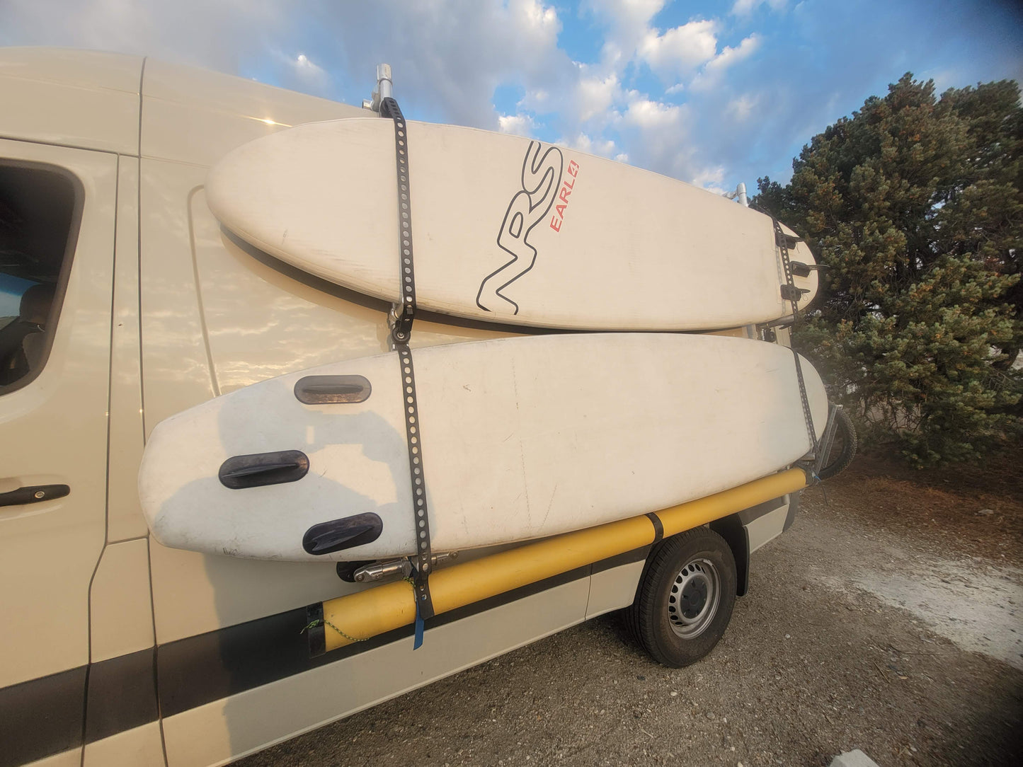 Paddle Board (SUP) Surfboard Rack for Sprinter Vans