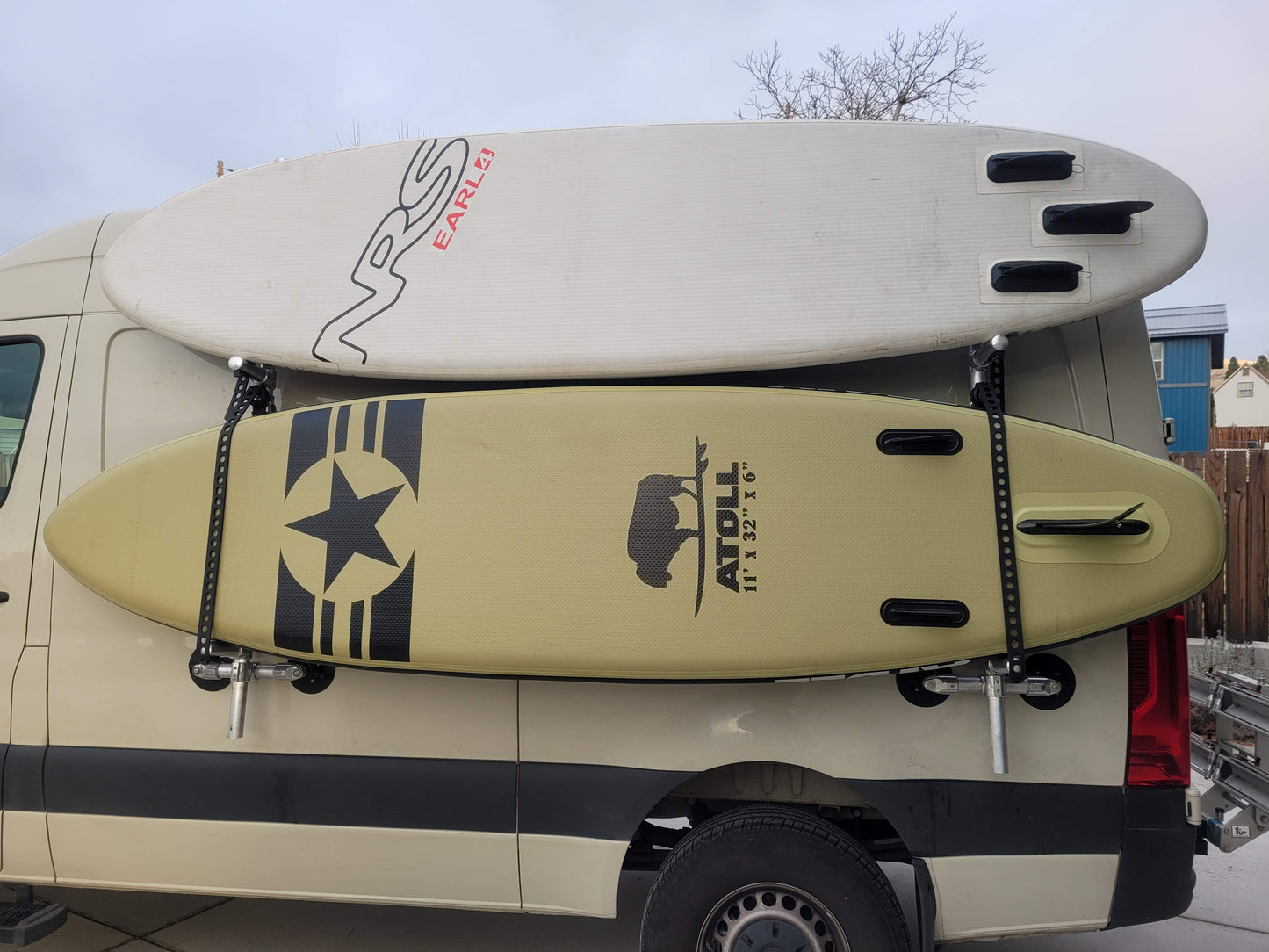 Paddle Board (SUP) Surfboard Rack for Sprinter Vans